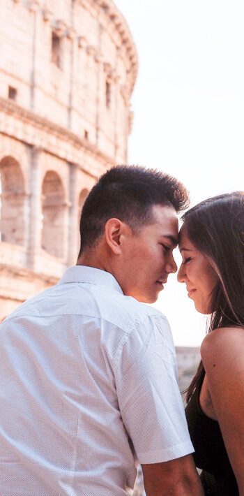 Romantic Couple Photoshoot Photoshoot In Rome   Professional Photography Service