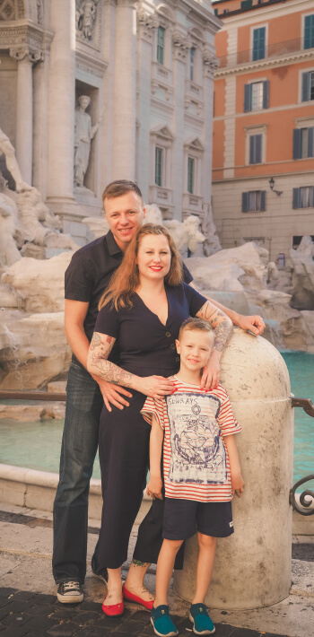 Fun Family Photoshoot Photoshoot In Rome   Professional Photography Service
