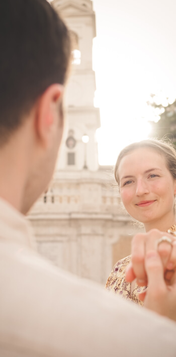 Secret Proposal Photoshoot Photoshoot In Rome   Professional Photography Service