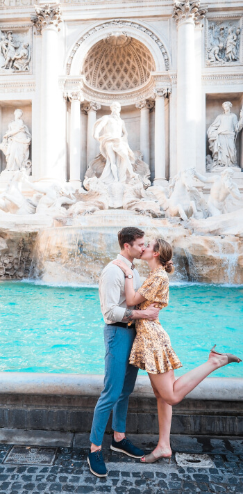 Trevi Cover   Photoshoot Rome